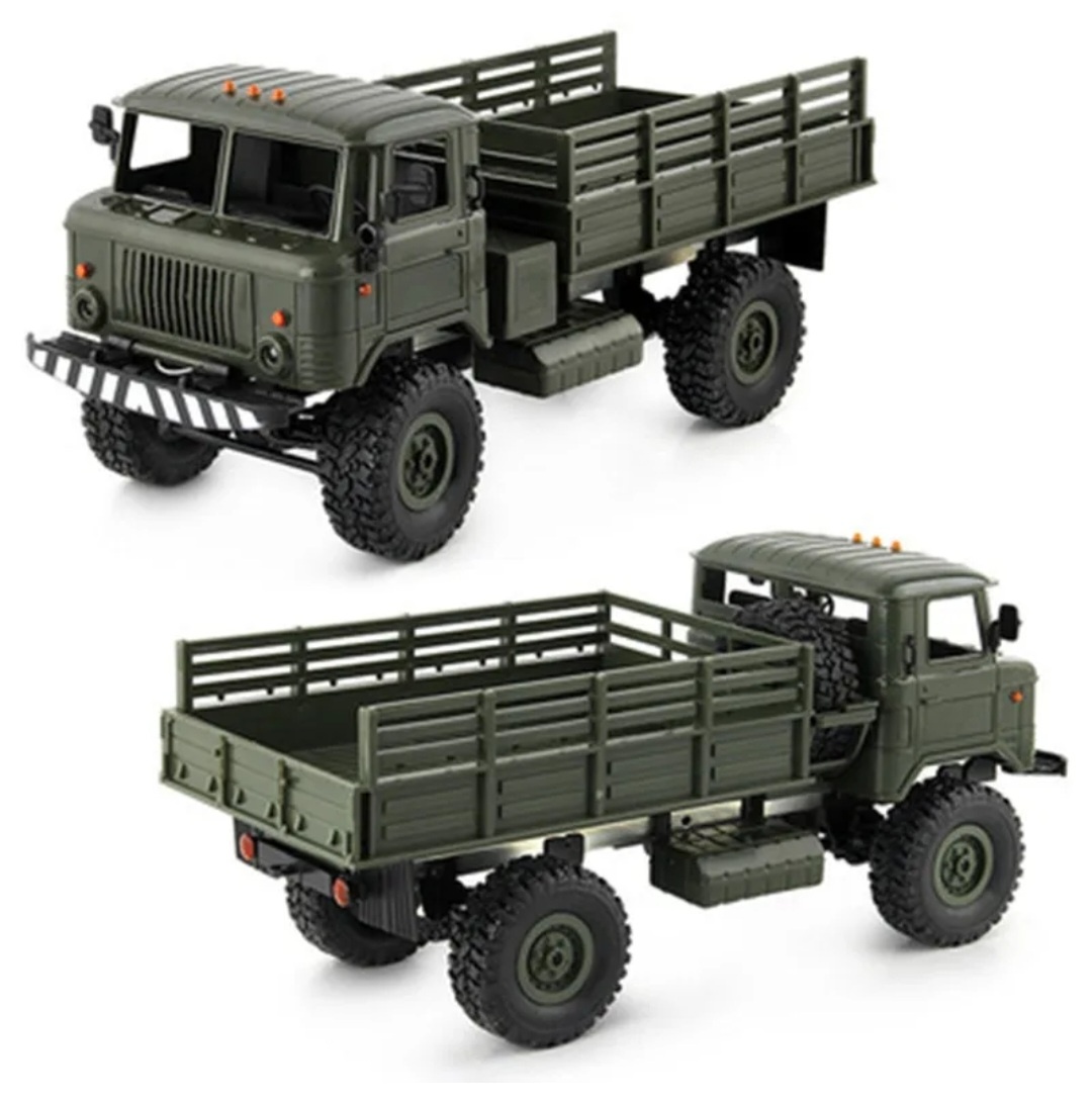 RC Military Truck GAZ WPL  B24 1/16 4WD zelený