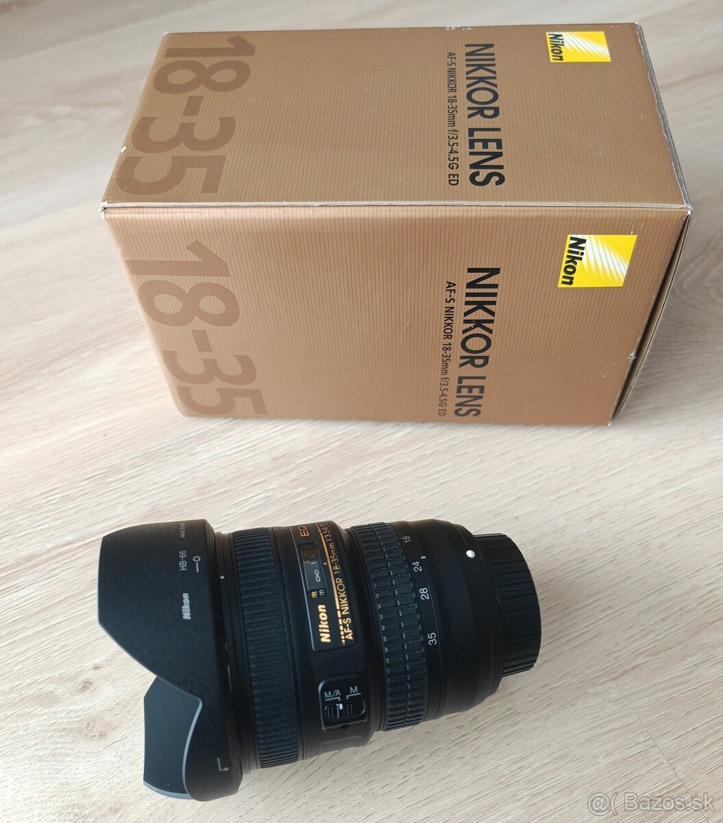 Nikkor 18-35mm na fullframe