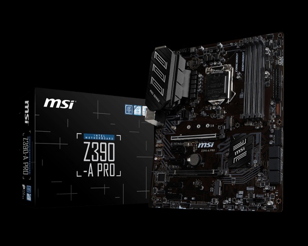 MSI Z390-A PRO + Intel i7-9700K + Arctic chladič