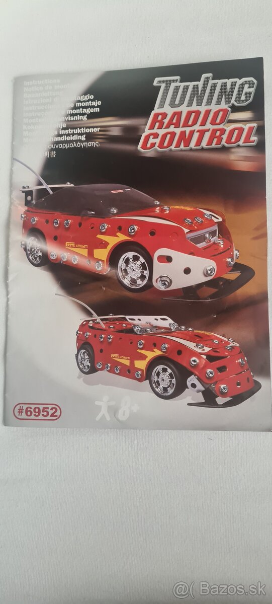 Meccano skladacie auto