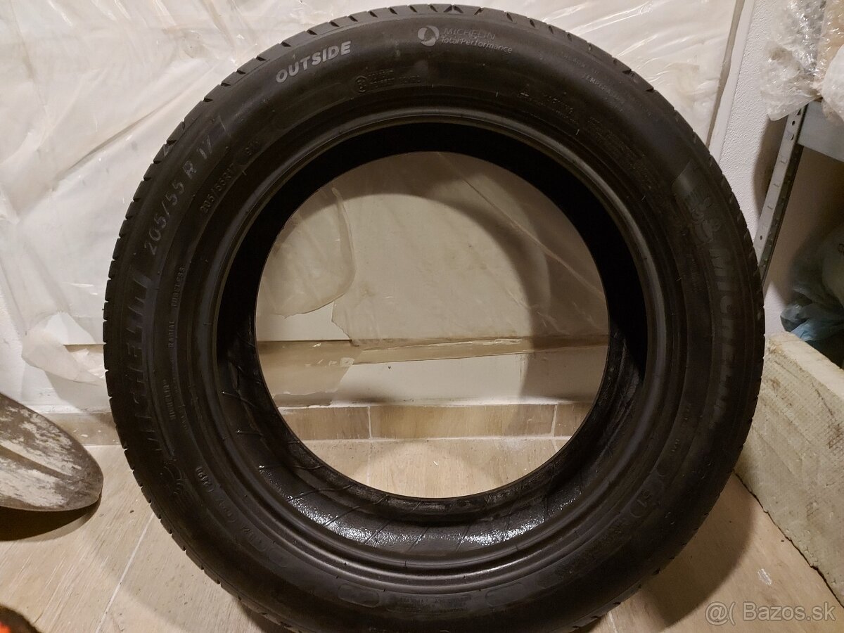 Špičkové letné pneu Michelin - 205/55 r17 91V