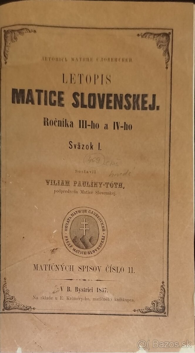 Letopis Matice Slovenskej