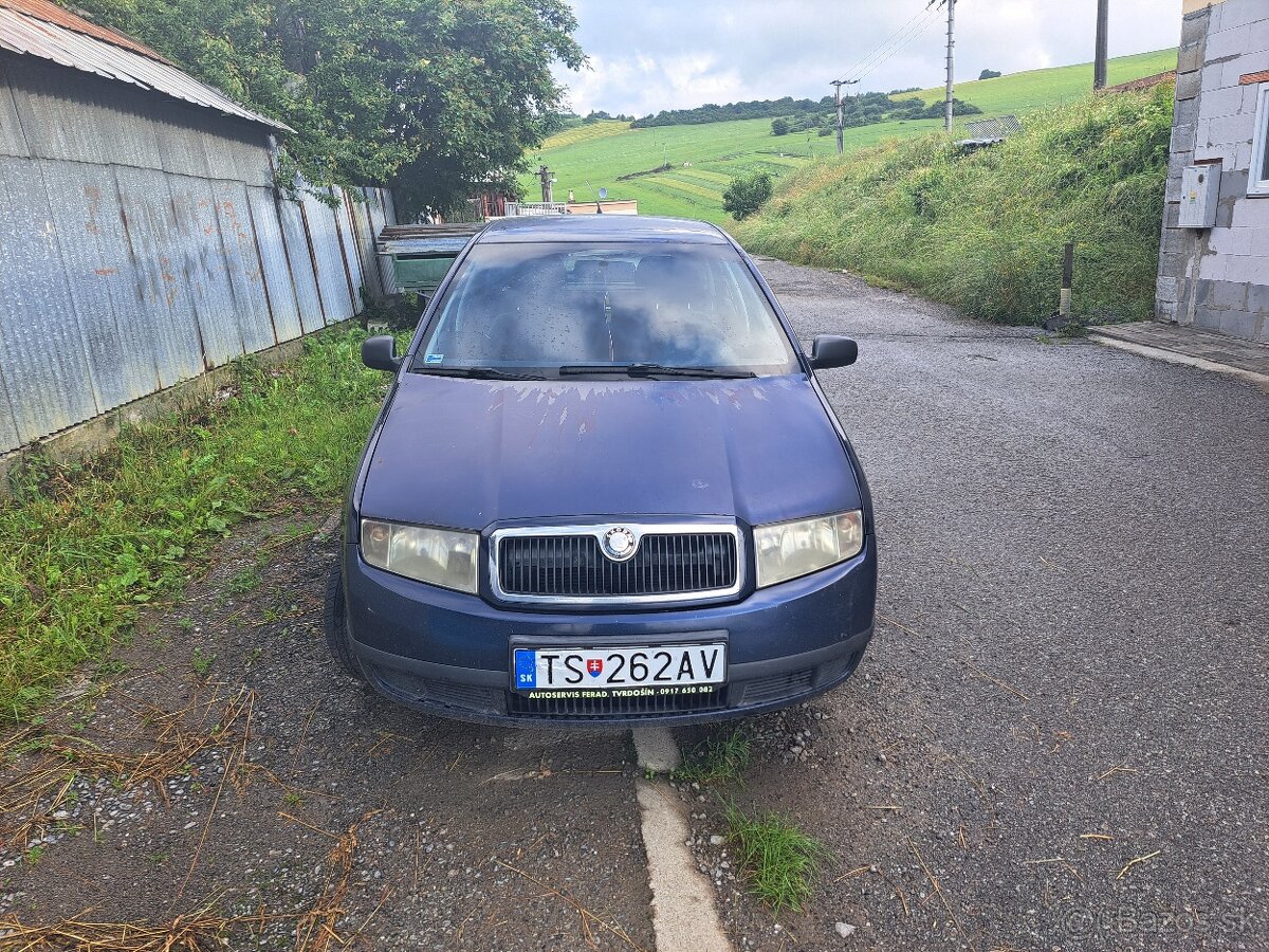 Škoda Fábia 1,9sdi 47kw