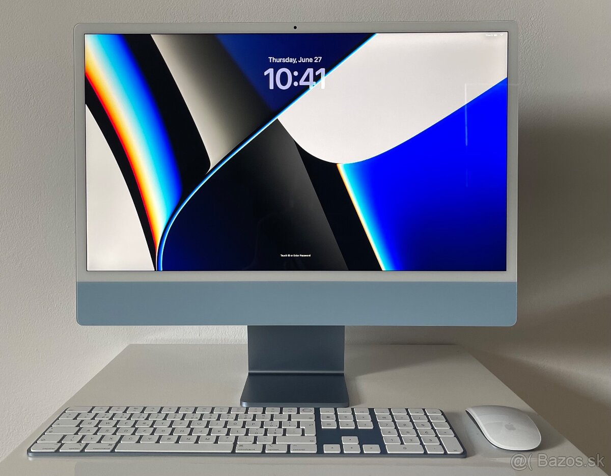 Apple iMac 24" (2021) M1, 256GB SSD, Touch ID