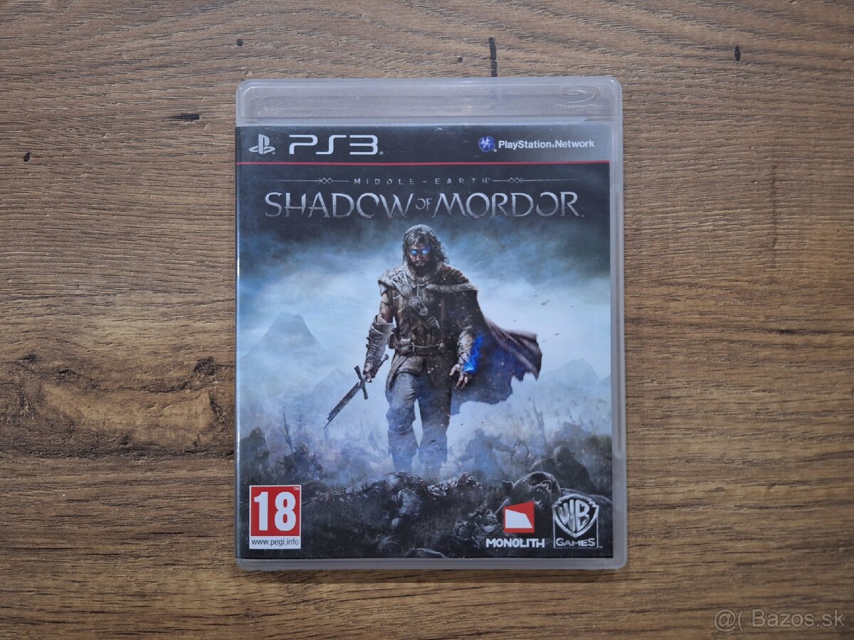 Middle Earth Shadow of Mordor na PS3