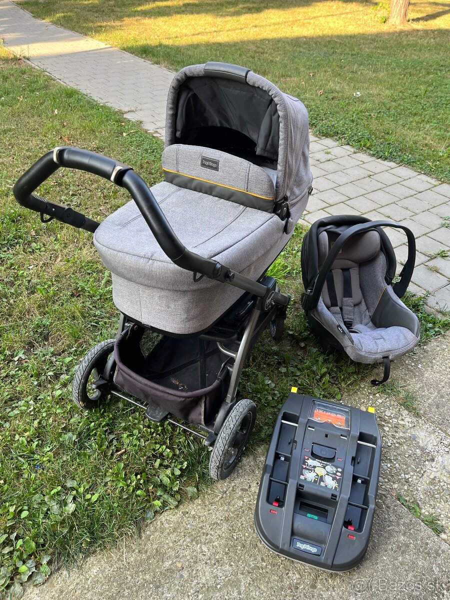 Kočík dvojkombinacia Peg perego plus isofix