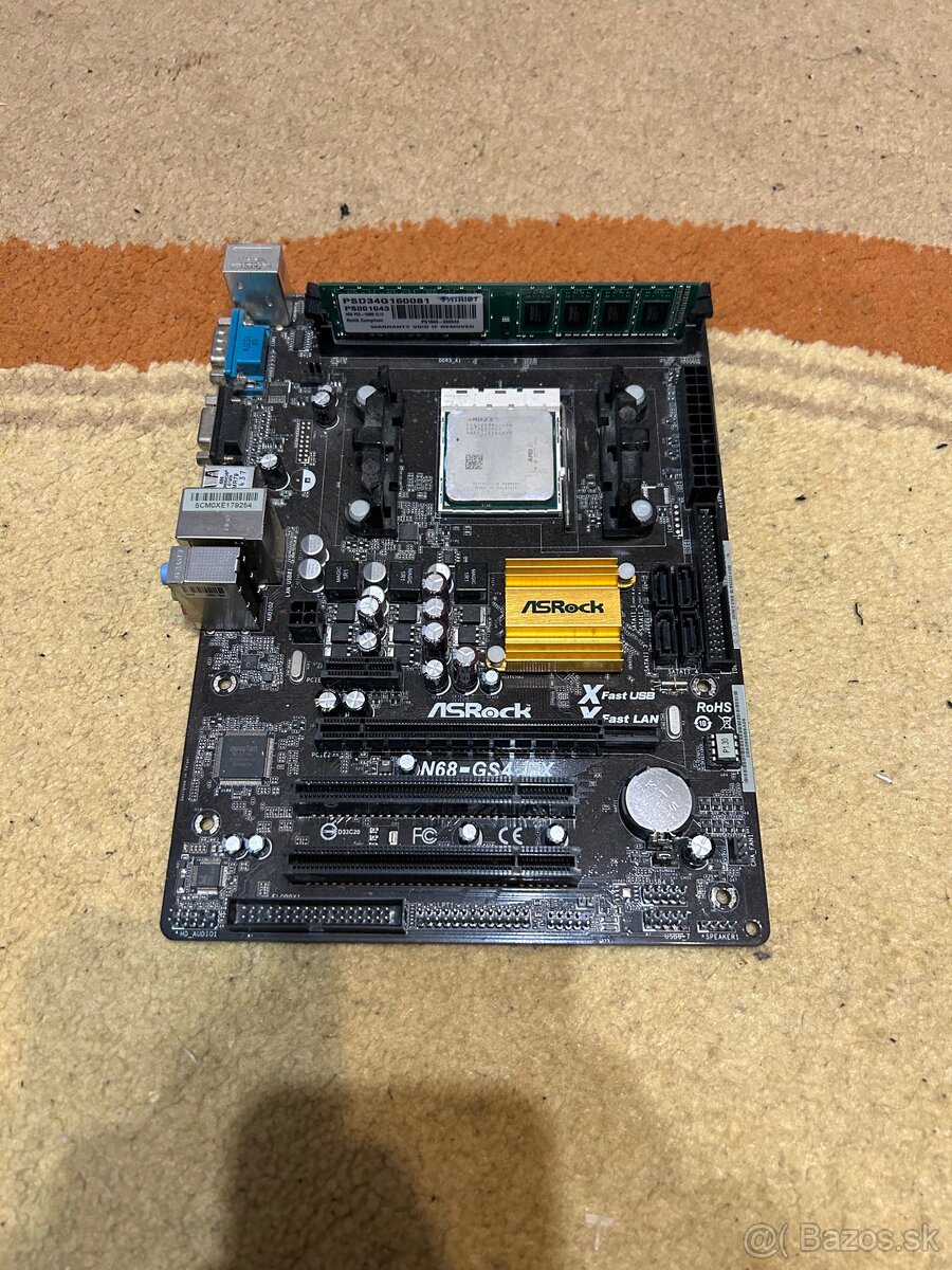 Základová doska ASROCK N68-GS4 FX