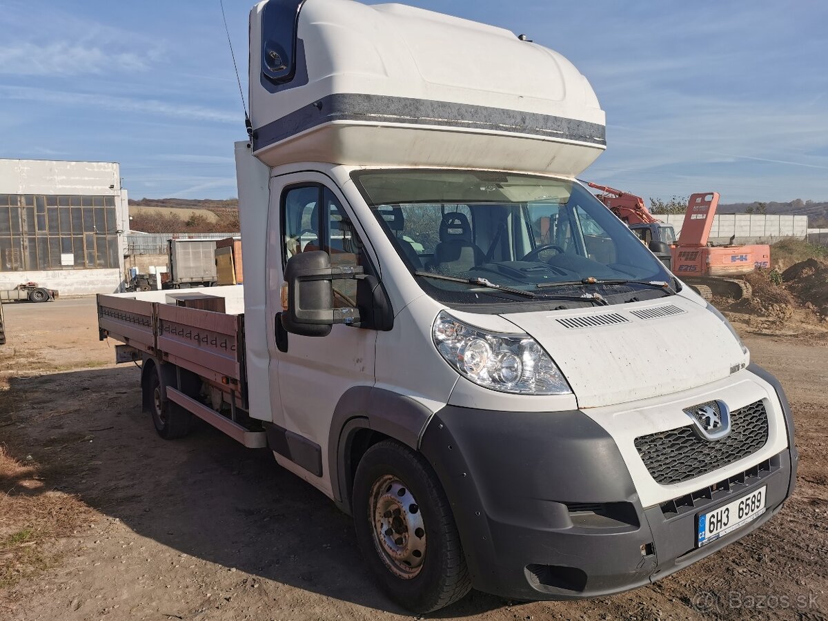 Peugeot boxer valník, 3.0hdi, 130kw, rok 2012,