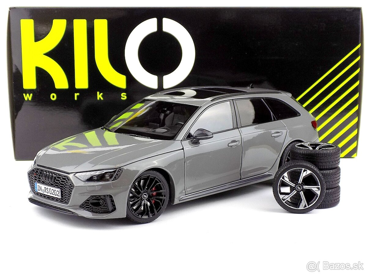 AUDI RS4 AVANT B9 – 1:18 KILO WORKS