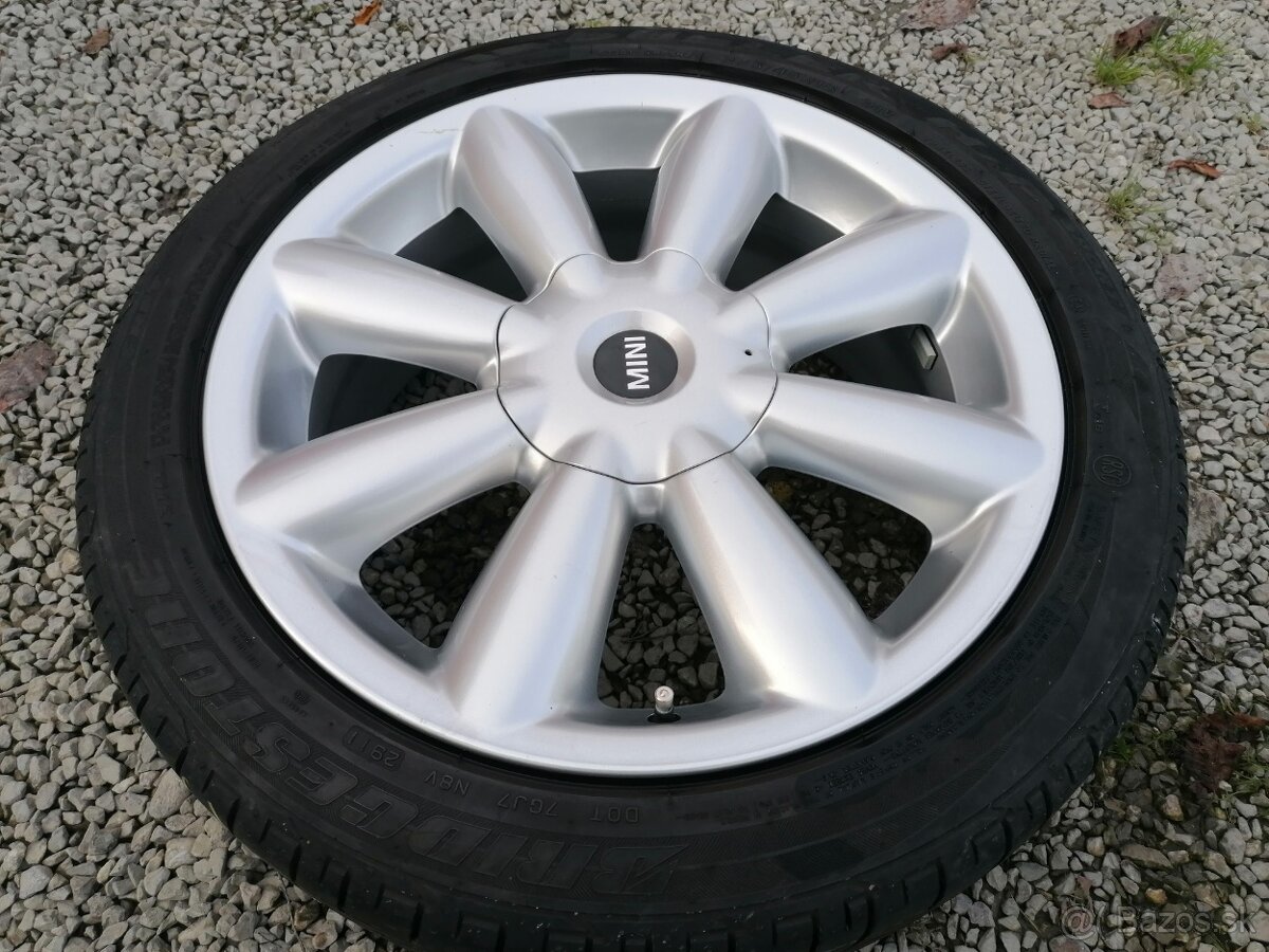 Alu Sada = 5x120 = orig. MINI = s pneu = 225/45 R18