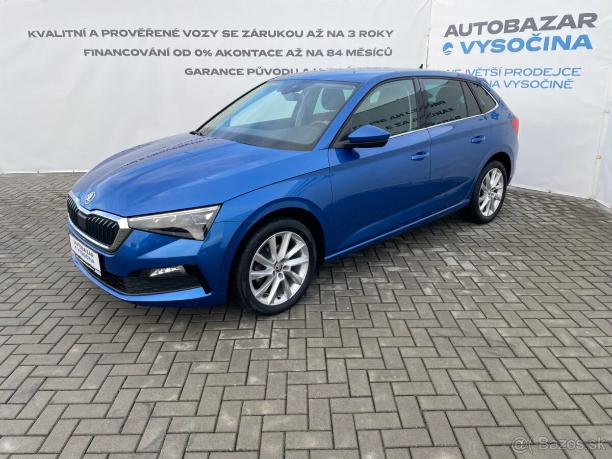 Škoda Scala 1.6TDi 85kW STYLE ČR 1.maj. DPH