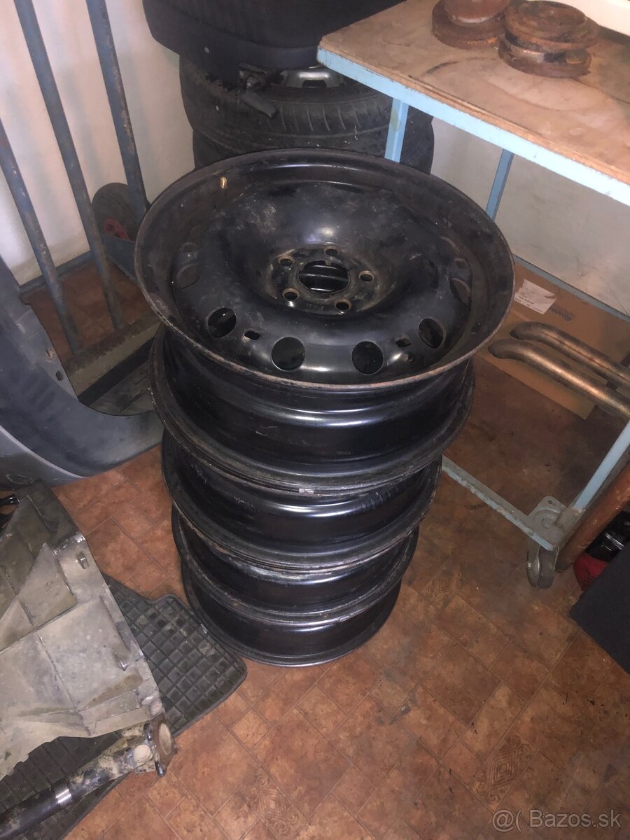 Plechové disky r15 5x100