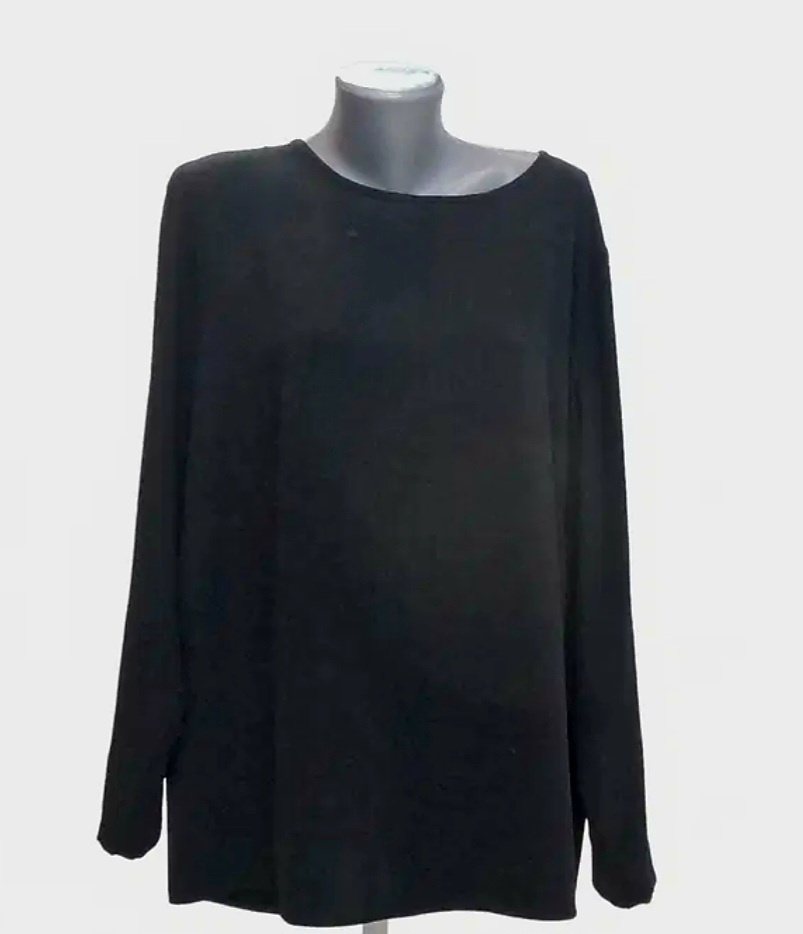 Cierna bluzka pre moletky H&M xxxl