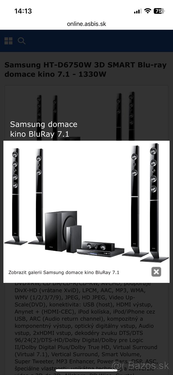 Samsung HT-D6750W