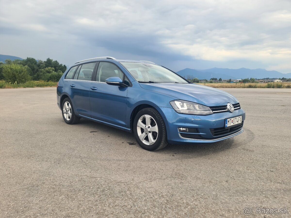 VW Golf VII dsg 1.6 TDI, variant