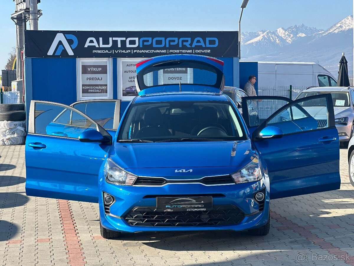 KIA RIO, 55800 KM, 1.majitel, kupovane na SR