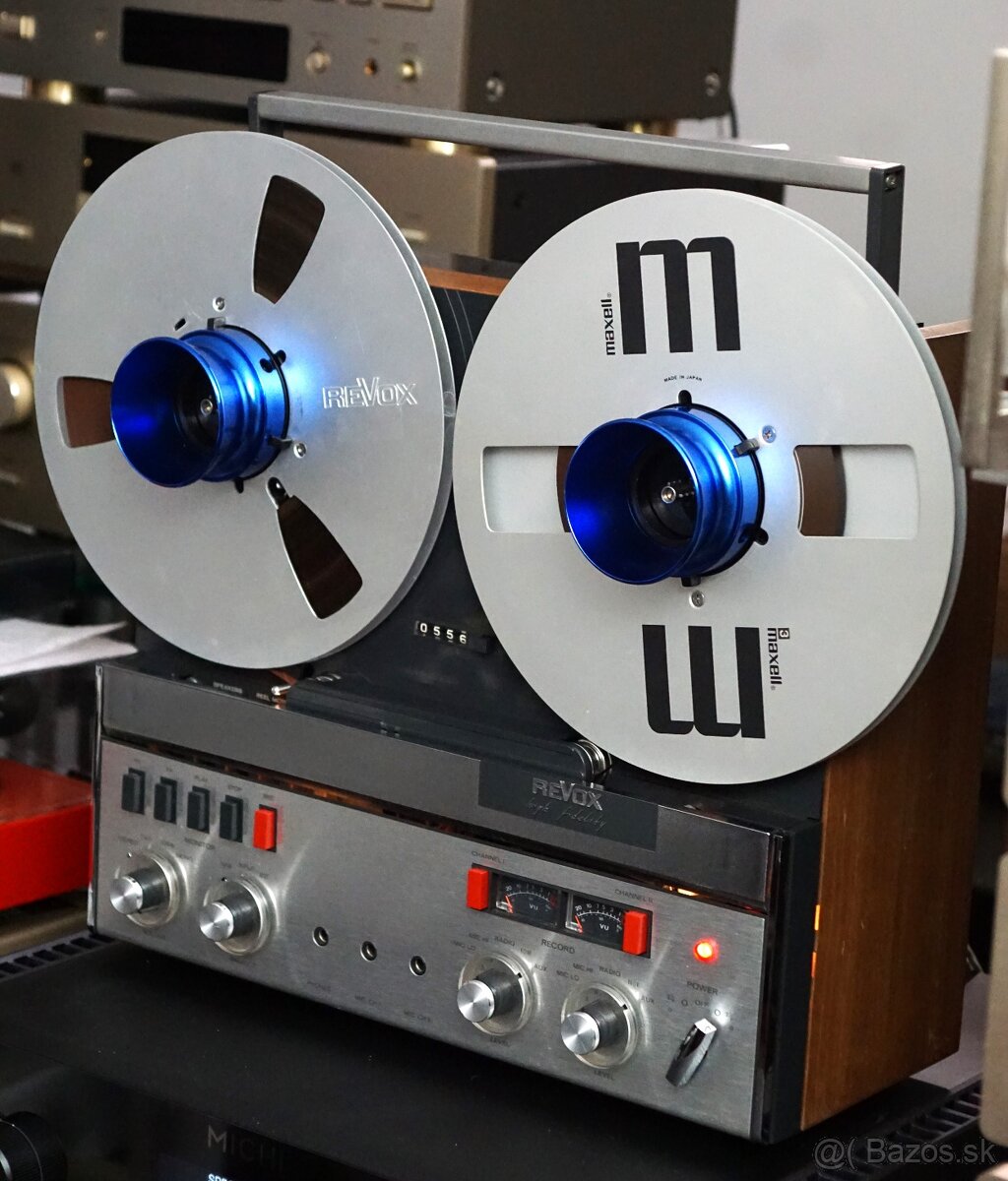 REVOX A 77, 2 TRACK, dvourychlostní 9,5 a 19 cm/s - komplet