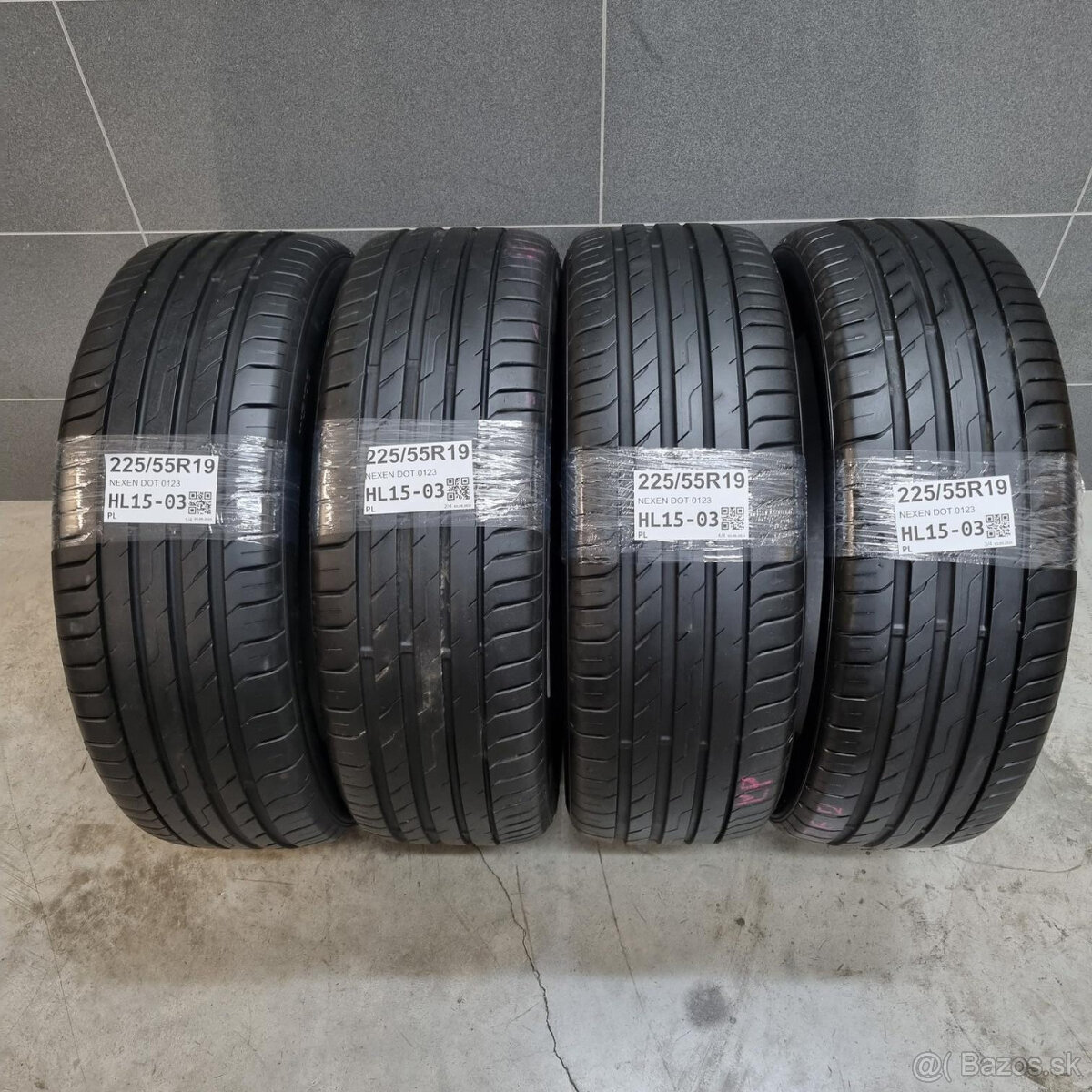 Letné pneumatiky 225/55 R19 NEXEN DOT0123