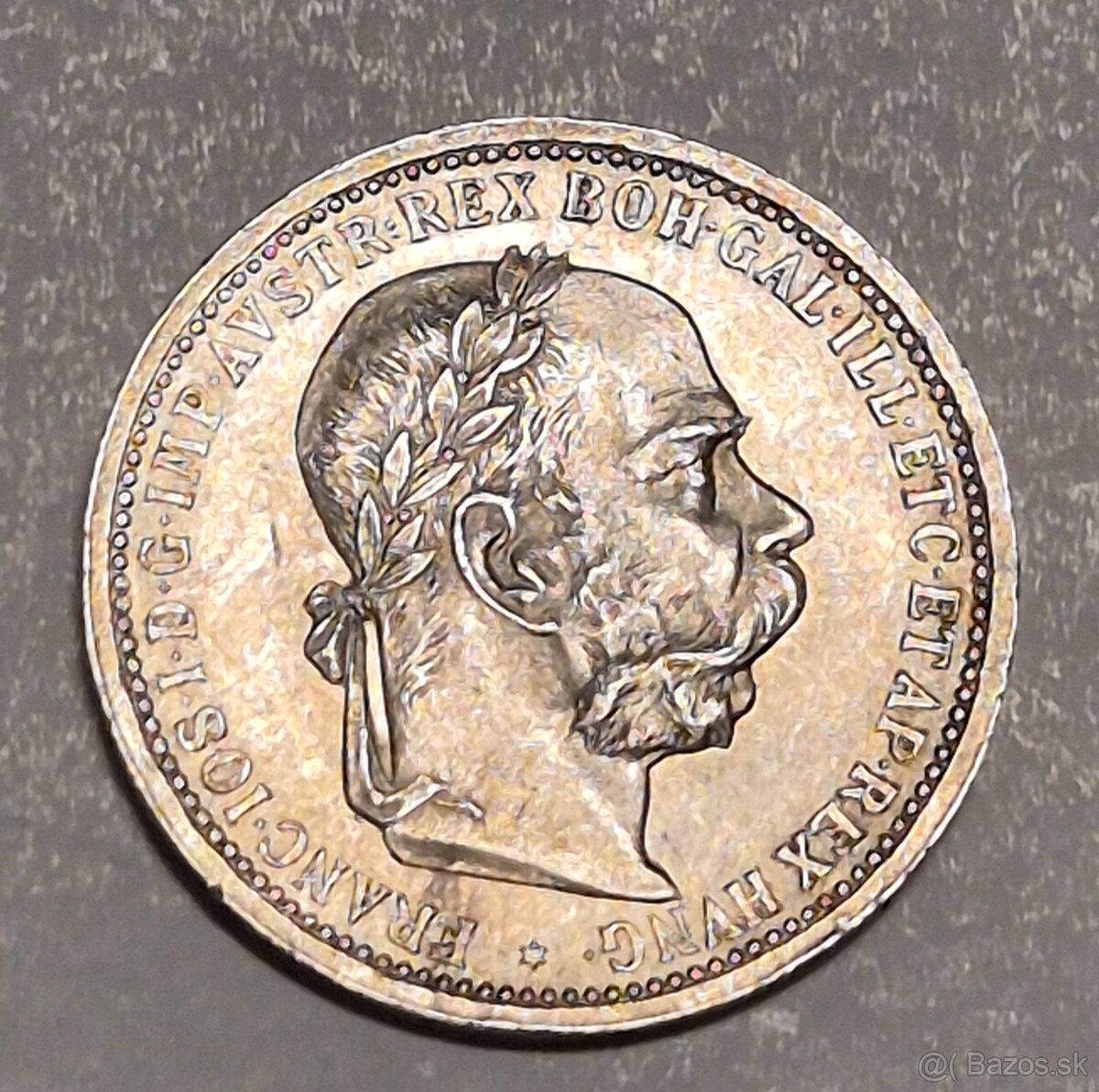 1 Koruna 1898 b.z František Jozef I.