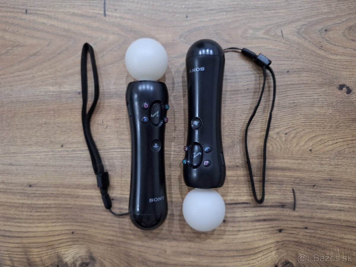 PS Move ovládače na PS3 a PS4