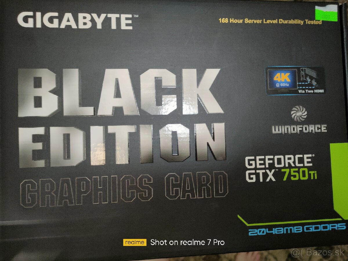 GeForce gtx 750 ti black edition