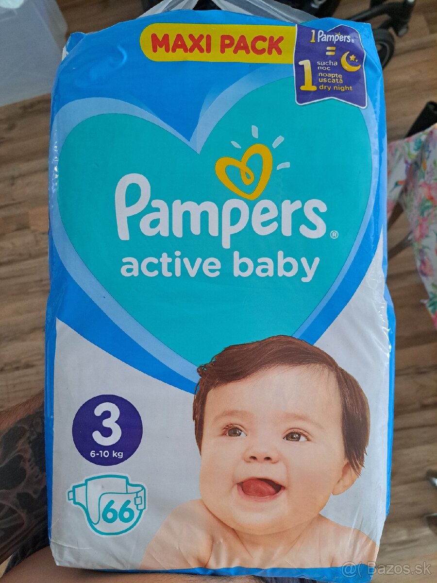 Pampers plienky velkost 3