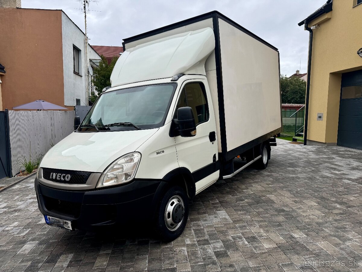 IVECO DAILY 35C15 SKŘÍN S HYDRAULICKÝM ČELEM TUPLÁKY DO 3,5T