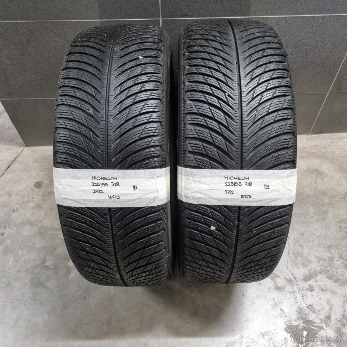 Zimné pneumatiky 225/55 R18 MICHELIN DOT2722