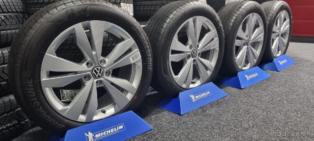 Letná sada hliníkové disky VW 5x112 r18