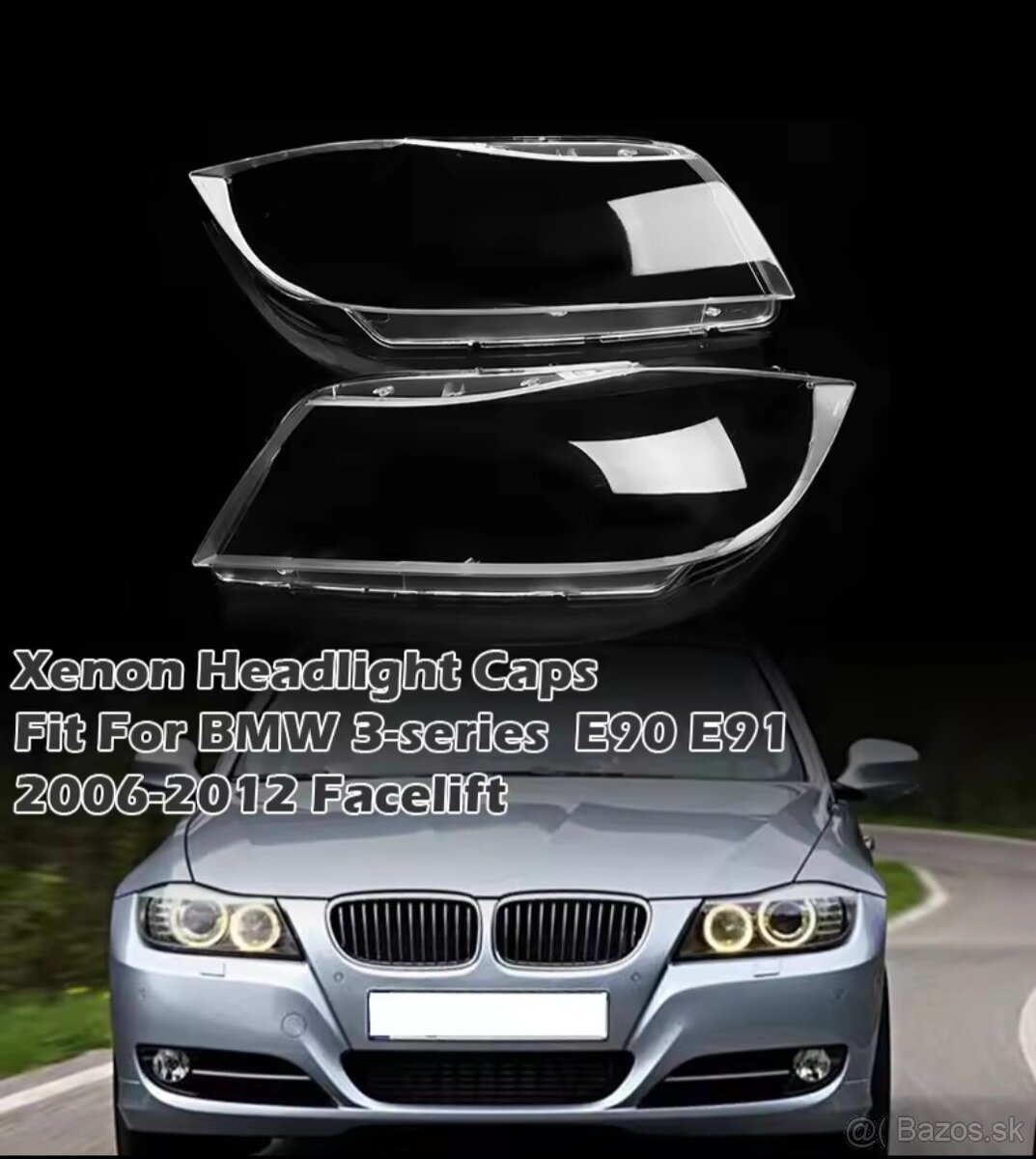 NOVÉ Kryty svetiel BMW E90/E91 LCI