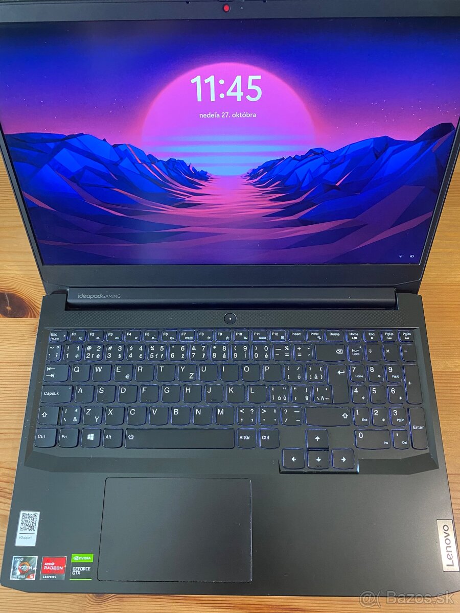 Lenovo IdeaPad Gaming Ryzen 5 5600H GTX 1650 512gb SSD 1 5.6