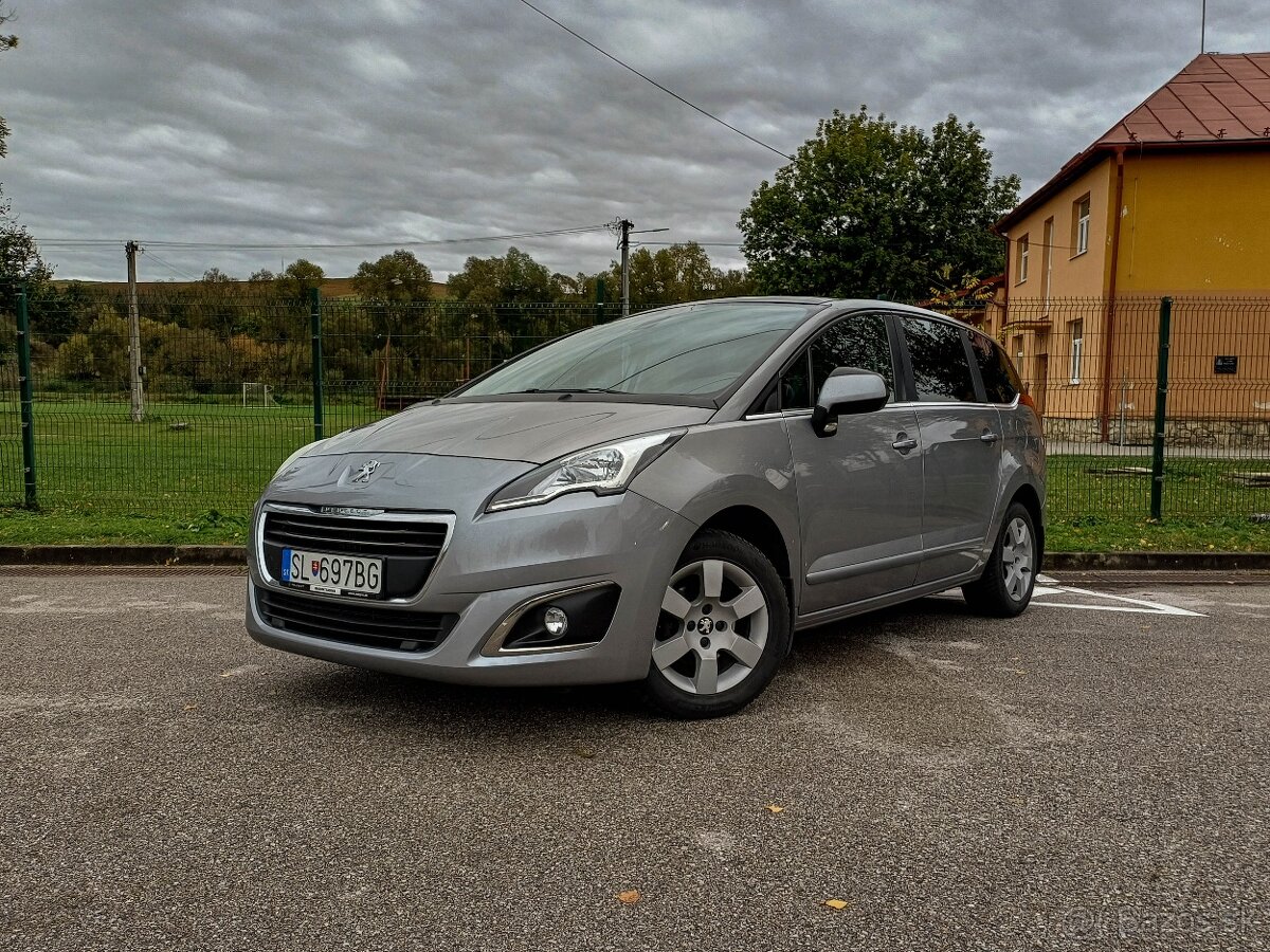 Peugeot 5008 1.6 HDi FAP Allure, 7-miestne, 1.majiteľ