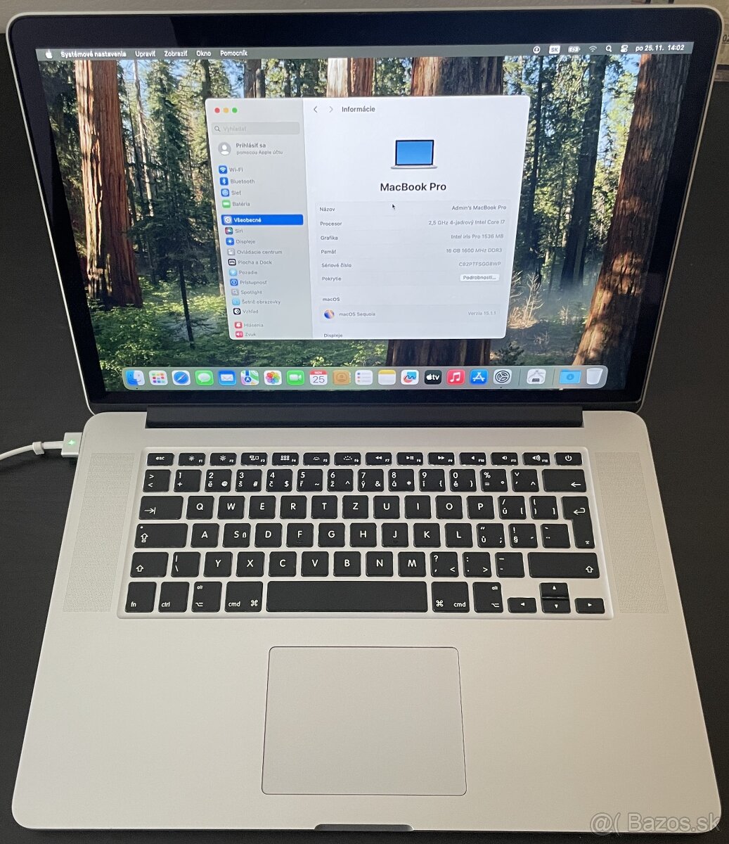 Macbook Pro 15 2015: i7-4870HQ, 16GB DDR3, Radeon R9 M370X