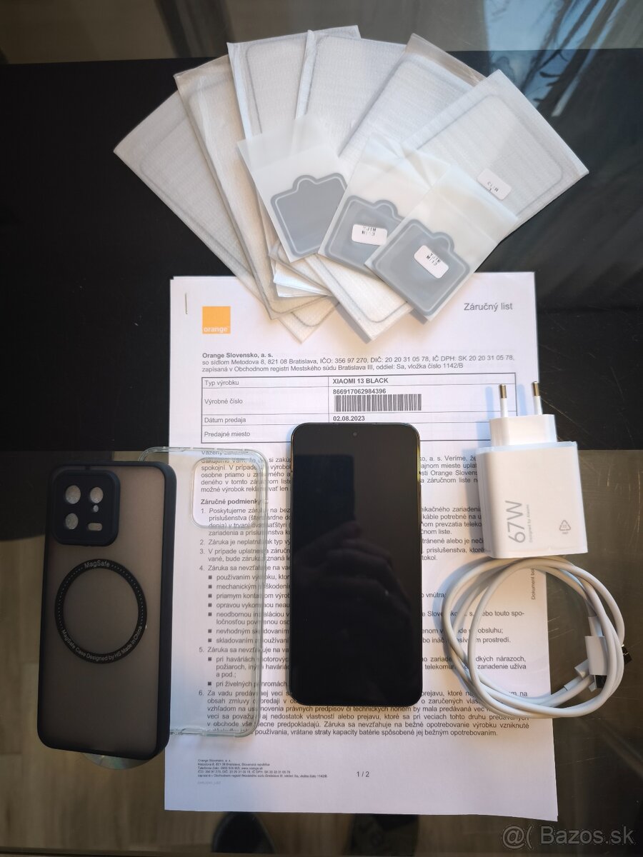 Predam Xiaomi 13 8GB/256GB Čierny