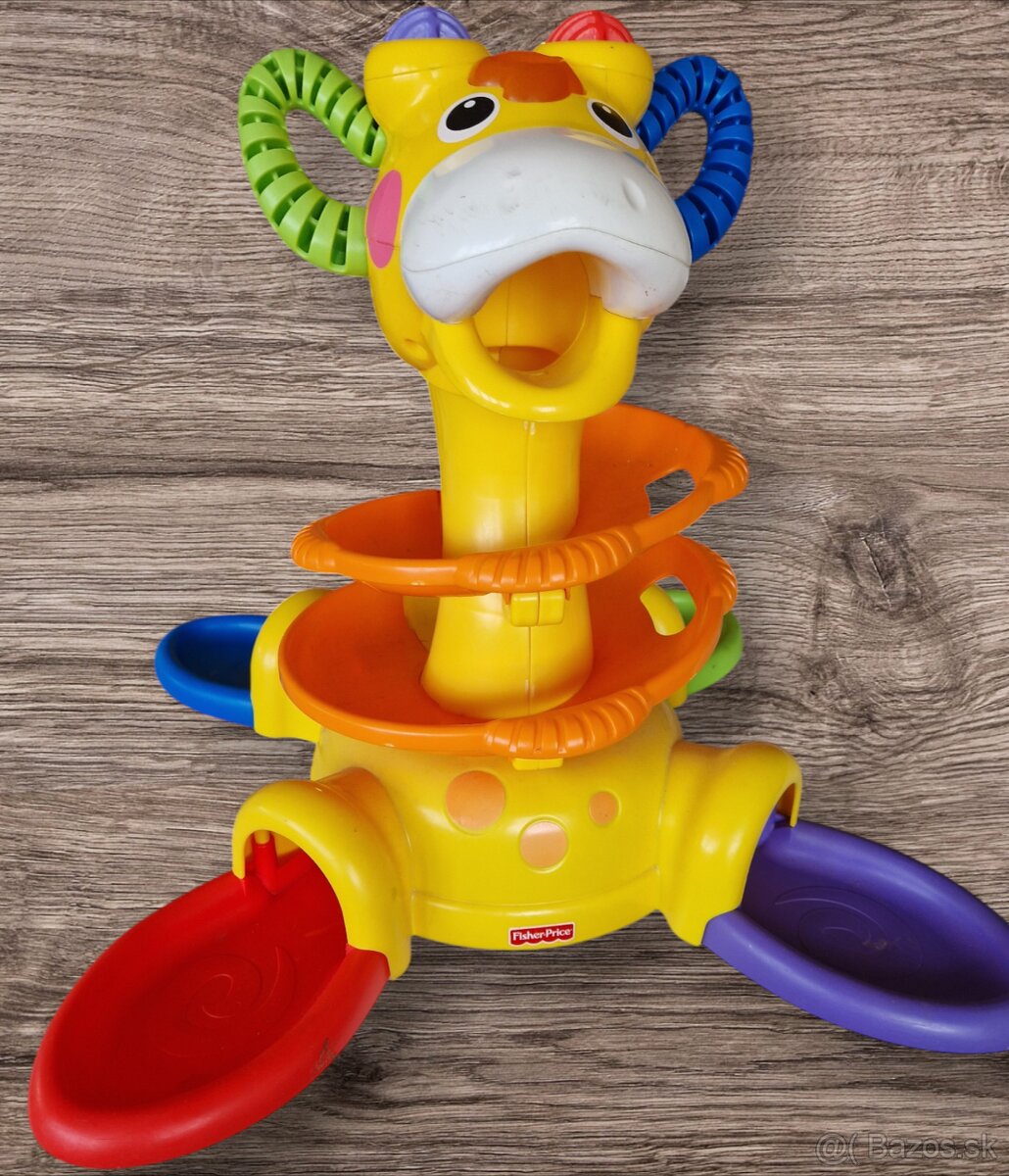 Fisher Price žirafa tobogan