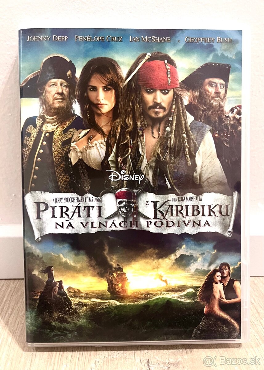 Piráti z Karibiku DVD