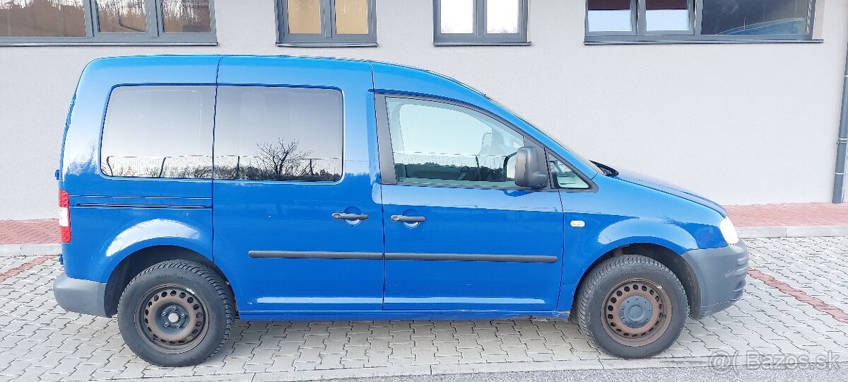 VW CADDY 1.9 nafta , rok 2007, kW 55, km 285.900