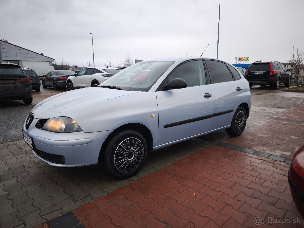 SEAT IBIZA 1.4 BENZIN 55kw 5-st. manuál,r.v.2005