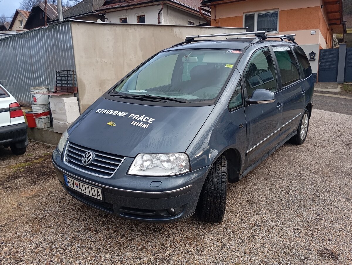 Volkswagen Sharan 1,9tdi 96kw 7 miestni