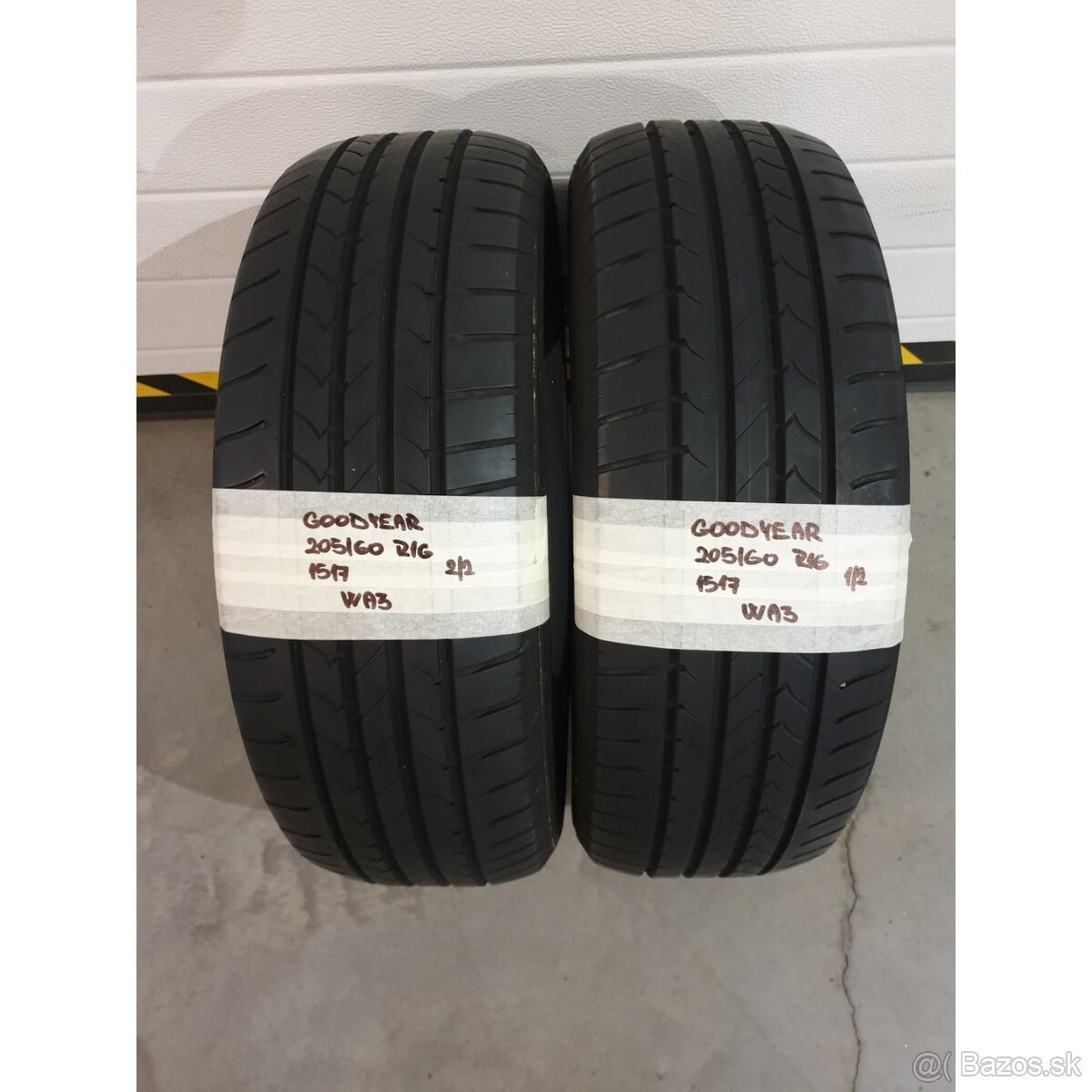 Letné pneumatiky 205/60 R16 GOODYEAR DOT1517