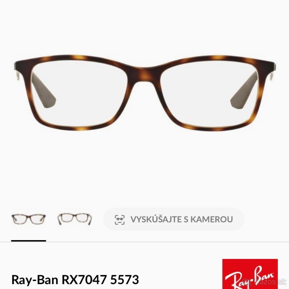 Ray-Ban NOVÝ rám na dioptrické okuliare