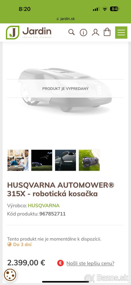 Roboticka kosacka