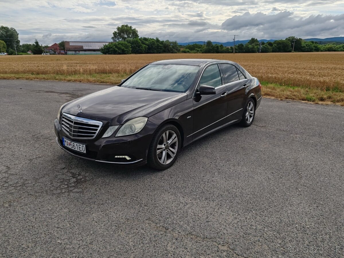 Mercedes E350 cdi w212 2009