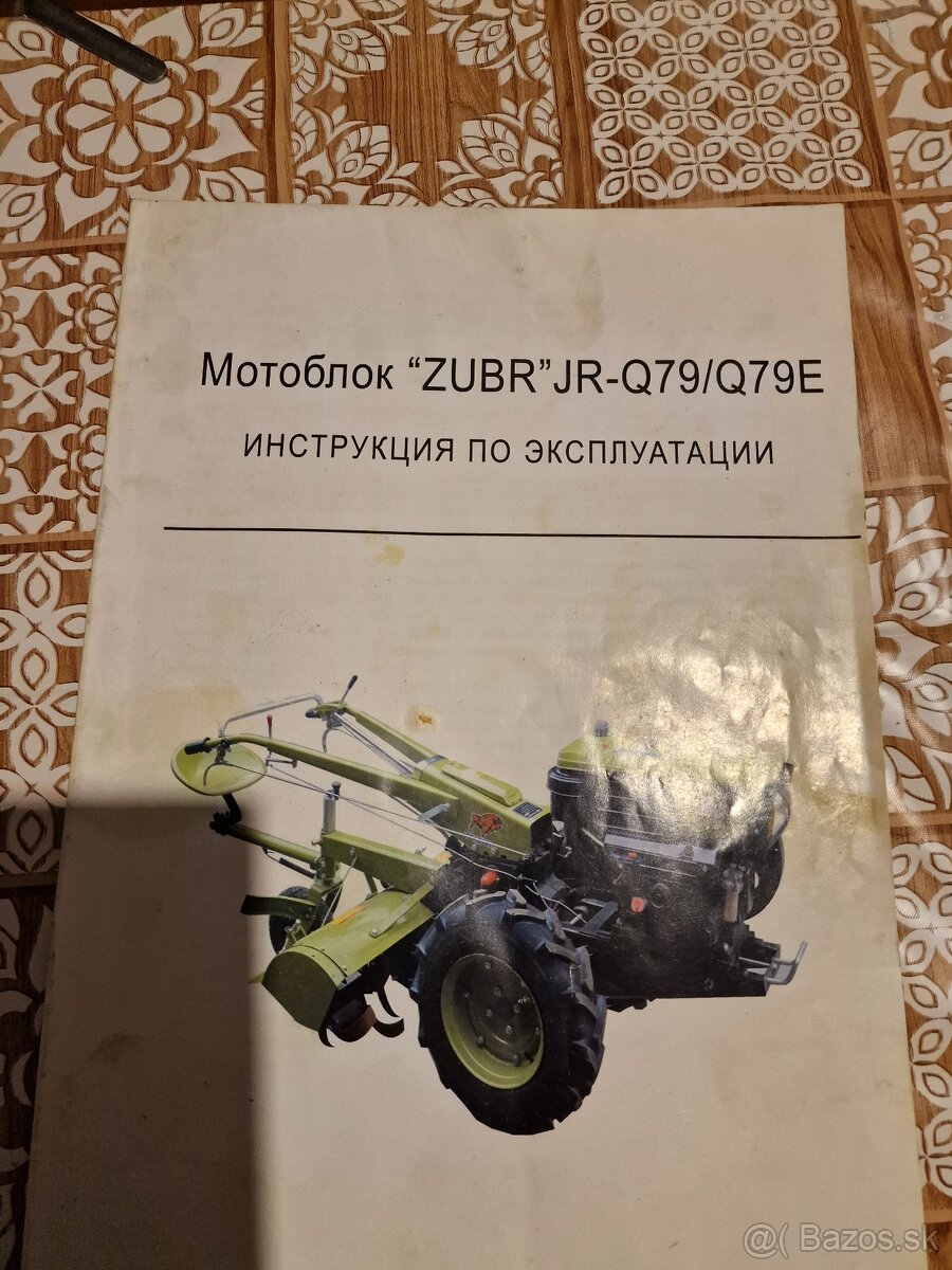 Malotraktor ZUBR JR-Q79/Q79E