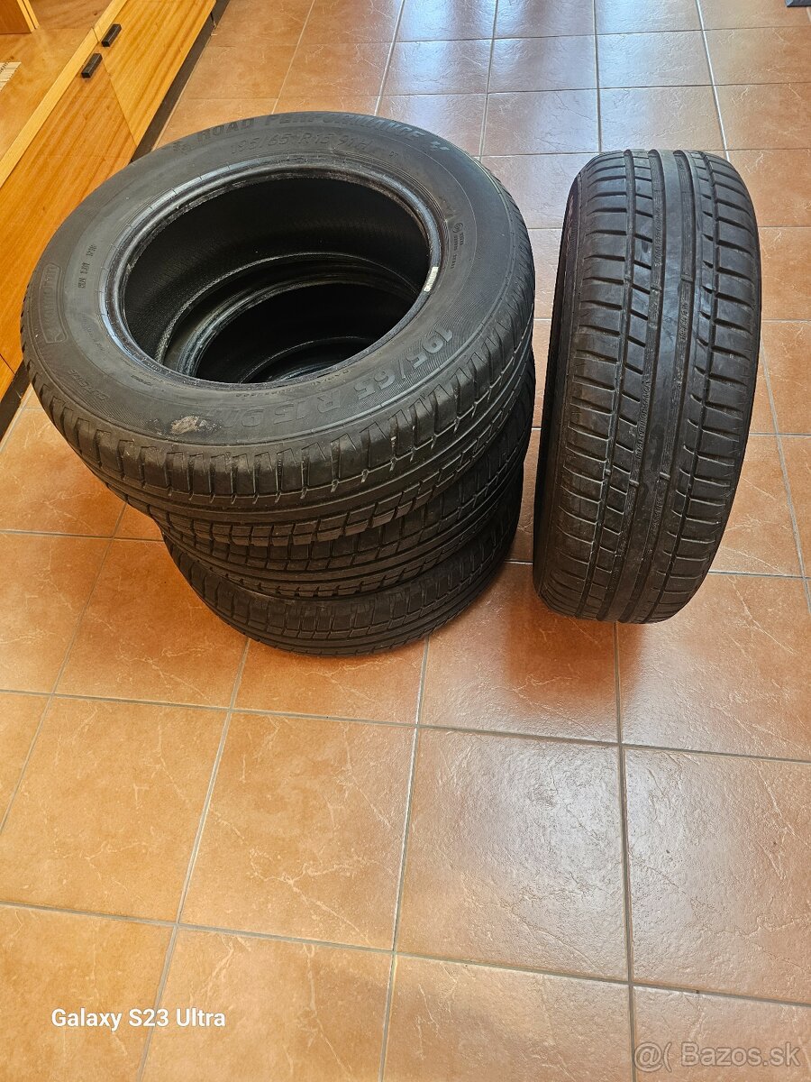 Letne pneumatiky 195/65 r15, 6mm dezen