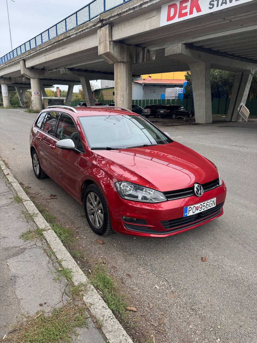 Wolkswagen Golf 7 Variant 1.6TDI V 100%. STAVE.