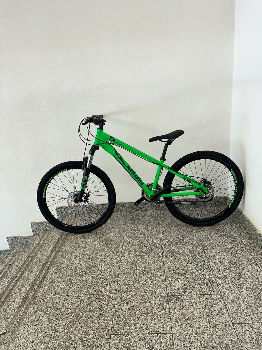 Kenzel Shade 26", detský bicykel, Fluo Green , 13“, 15“, 19“