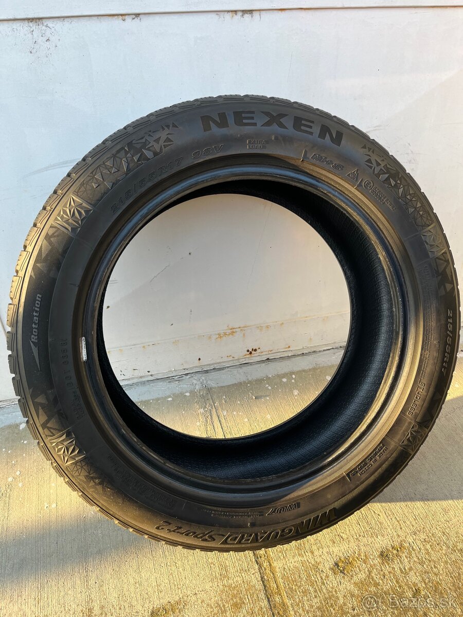 Zimné pneu Nexen 215/55 R17, 225/45 R17