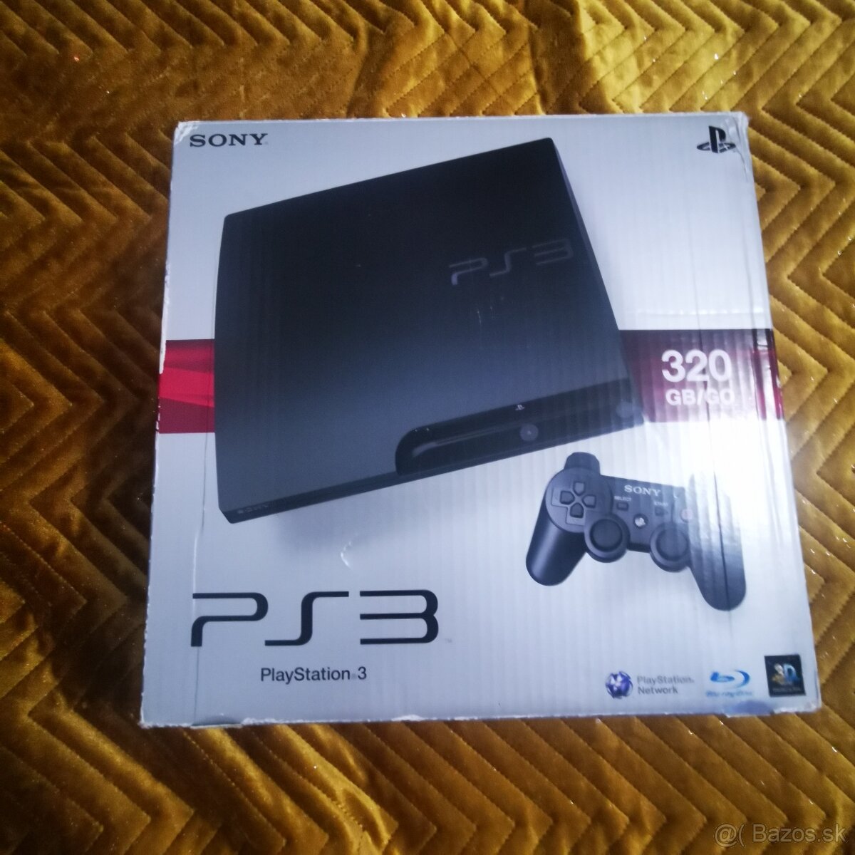 Predám PS3 320GB s 2 ovladacmi dualshockomi