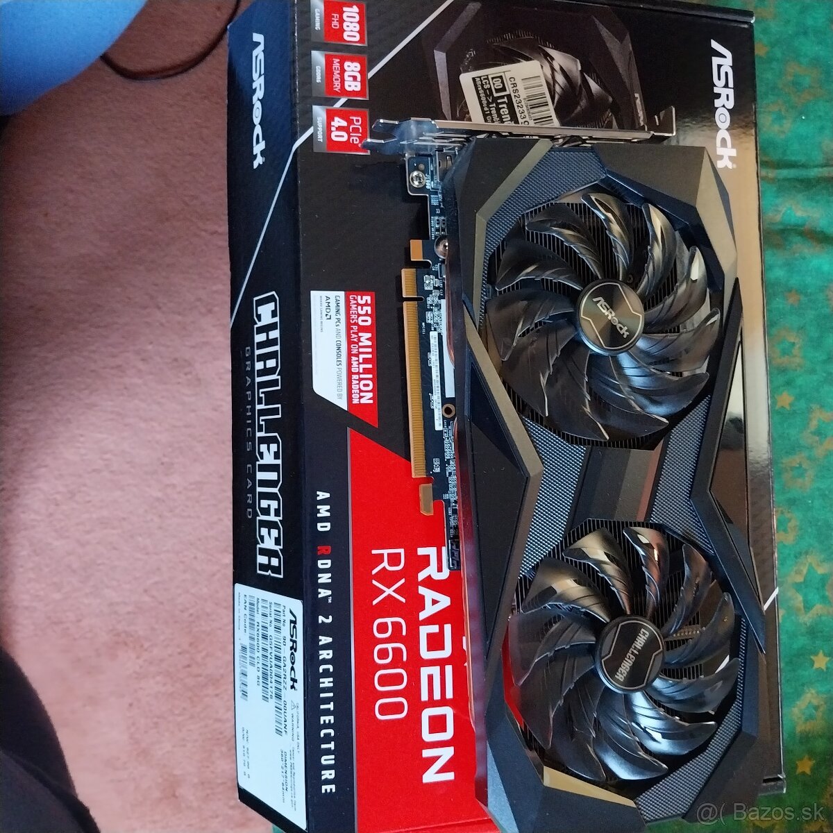 RX 6600 Challenger D8G